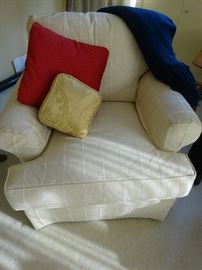 Century Collection Chair and matching ottoman
