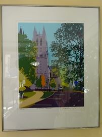 Signed/ Numbered - National Cathedral Print