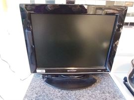 Sharp kitchen size flat screen TV