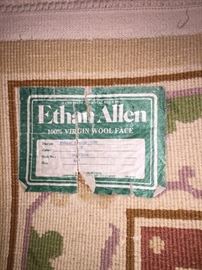Ethan Allen,100 % virgin wool face, Peking design 1027, Size 4 x 7  wool rug -$75 / OBO
