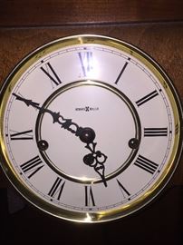 Howard&nbsp;Miller Westminster Chime wall clock - Model 613-227---$400 / OBO