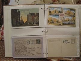 Volume late 19th - early 20th century Dallas postcards.  Half with stamps/postmarked ---  Excepting Bids / Best offer / OBO