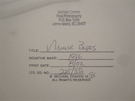 Mouse Bytes by Michael Cravens---$35 / OBO