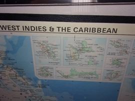 Old maps, lots of Caribbean as well