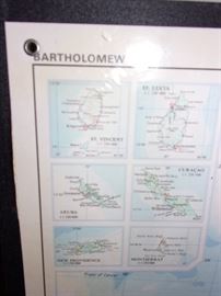 Old maps, lots of Caribbean as well