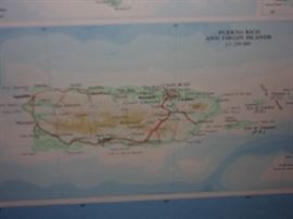 Old maps, lots of Caribbean as well