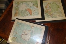 Old maps, lots of Caribbean as well
