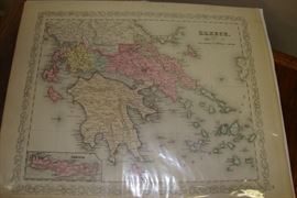 Old maps, lots of Caribbean as well