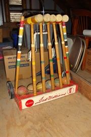 bayne croquet set