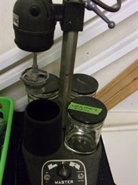 VINTAGE L & R MASTERMATIC WATCH CLEANING MACHINE JEWELRY CLEANER TOOL