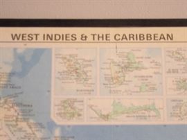 Old maps, lots of Caribbean as well