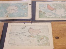 Old maps, lots of Caribbean as well