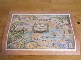 Old maps, lots of Caribbean as well