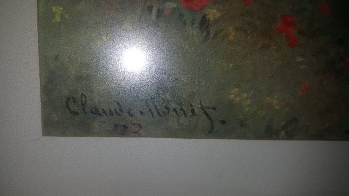 Monet Signature