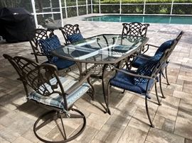Cast Aluminum Patio Set