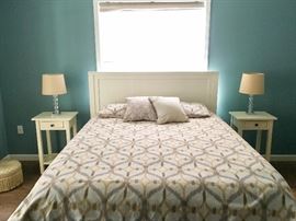 Pottery Barn Queen Bed