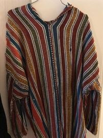 Vintage serapes poncho 