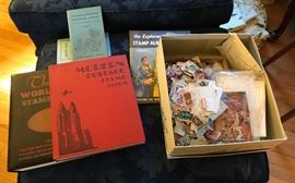 Stamps and a few coins