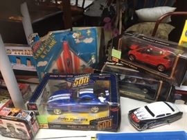 Vintage Toys in their original packaging