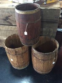 Old Wooden Kegs