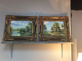 Oil Gold Framed Paintings