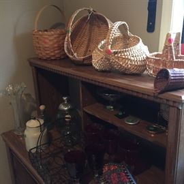 Wonderful split oak homemade baskets