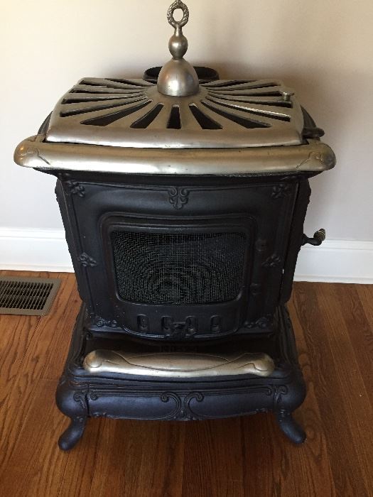 Front view - parlor stove