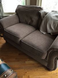Love seat. Also available a matching chair and ottoman.