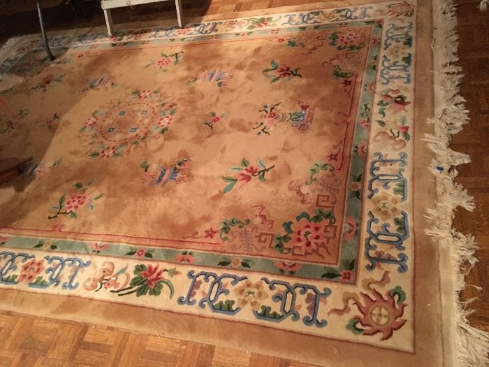 Room size Chinese rug
