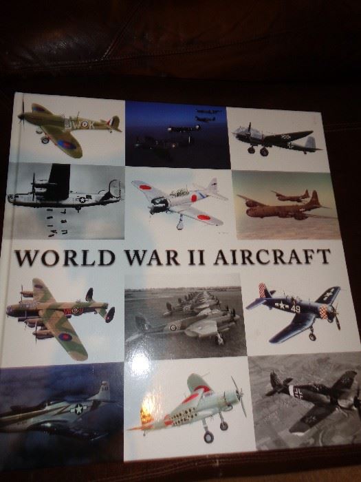 WWII Aircraft book oversized
