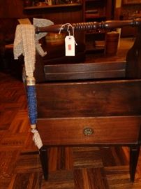 Vintage Sewing Side Table