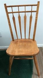 Set of 4 Nichols and Stone chairs