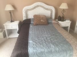 Wicker bedroom set