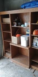 Large Entertainment Center Perfect For Garage Stor ...