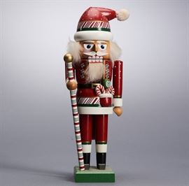 Image of the collectible
View more details
View more details
View more details
View more details
View more details
AUCTIONED BY
View more details
CompleteSet

Sold on Consignment

Money-Back Guarantee 

CompleteSet Money-Back Guarantee
If the seller does not ship the item, or if the item arrives and is not as described, you have 3 days to notify us of the issue. Your money is safely held in Escrow and you will receive a full refund if you qualify.
AUCTION
Current Bid: $1.99
Old World Christmas Nutcracker
You have not bid on this listing

Place Bid

4

visibility
Watch this item

Ending Dec 22, 8:07 pm
SHIPPING ESTIMATE
key eligible
Shipping is Free for you!

DESCRIPTION
Offered is a vintage wooden nutcracker from E.M. Merck. There are some chips in the paint but the piece is in good condition. This item is sold as-is. Please see the photos for more details.