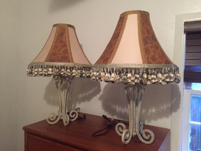 Set of two lamps $25 ea.