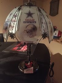 Dallas Cowboys lamp $100.