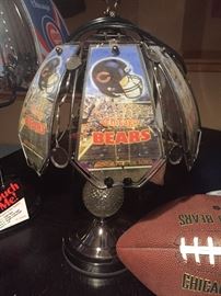 Chicago Bears lamp $100.