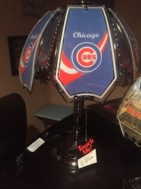 Chicago cubs lamp $100.00 Sold