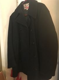  There are two fabulous wool pea coats vintage 