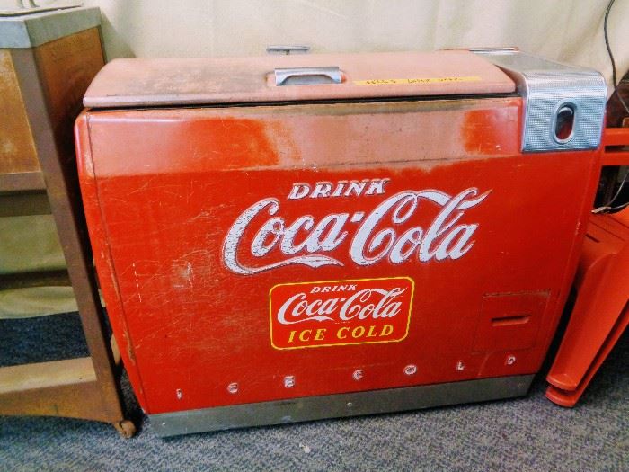 Vintage Coca-Cola machines