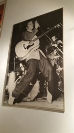 vintage Elvis - framed poster - awesome