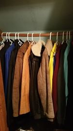 men's jackets - winter coats and leather - LG TO EXLG