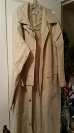 canvas cattle duster - unused