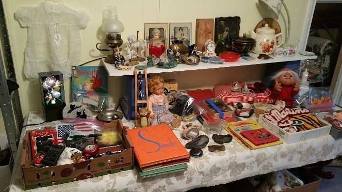 children's items and vintage collectibles