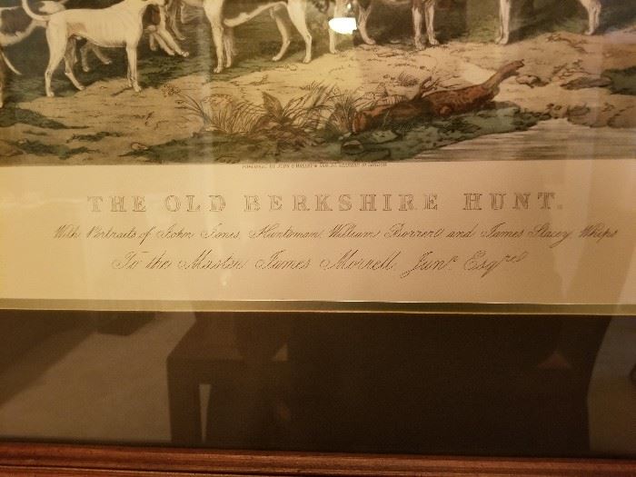 The Old Berkshire Hunt print