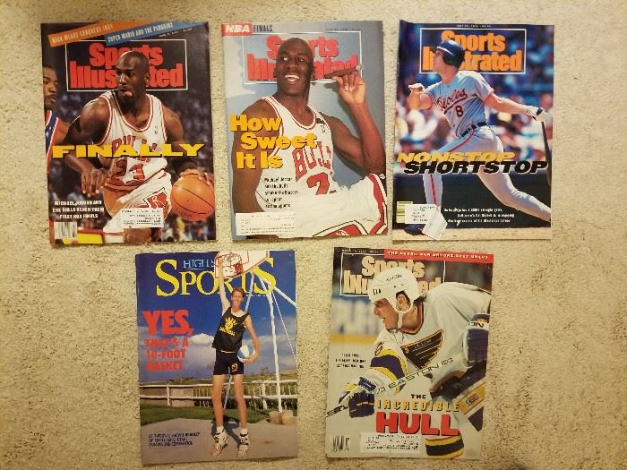 Vintage Micheal Jordan Sports Illustrated 