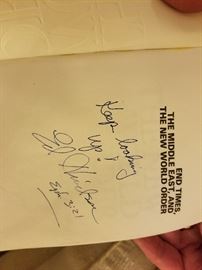 signed book