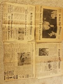 old news papers