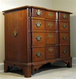 Exceptional Cherry Chippendale Bachelors’ Chest of Drawers